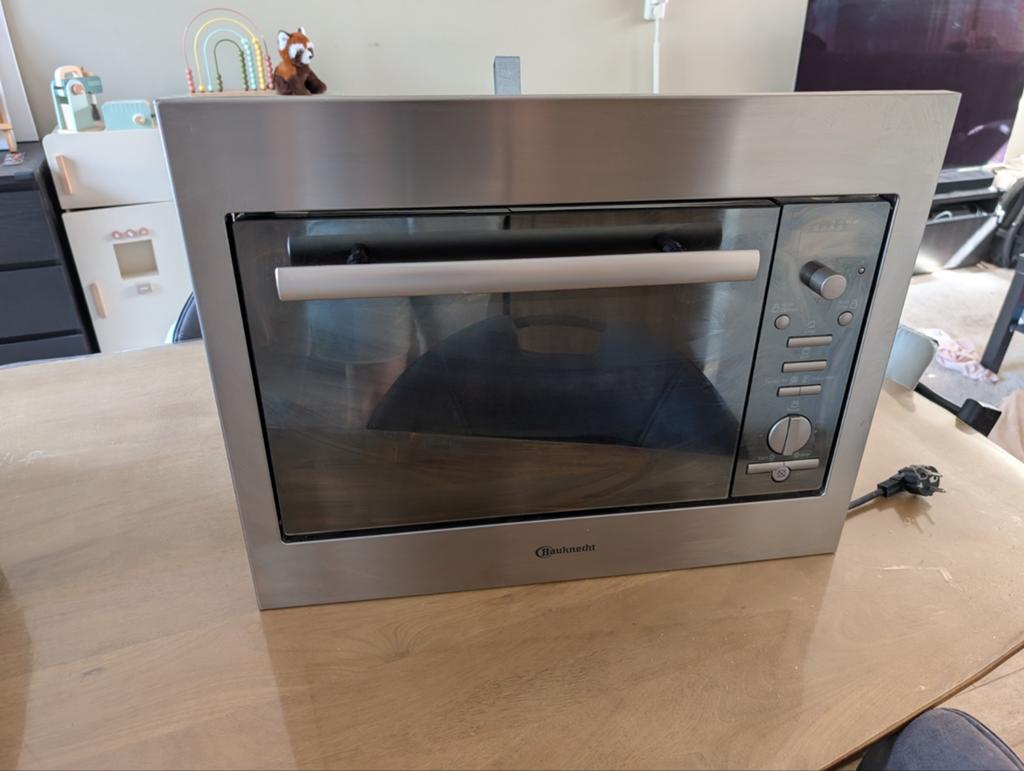 Bauknecht Inbouw Combimagnetron - Gebruikt, Witgoed en Apparatuur, Magnetrons, Gebruikt, Inbouw, Combimagnetron, 60 cm of meer