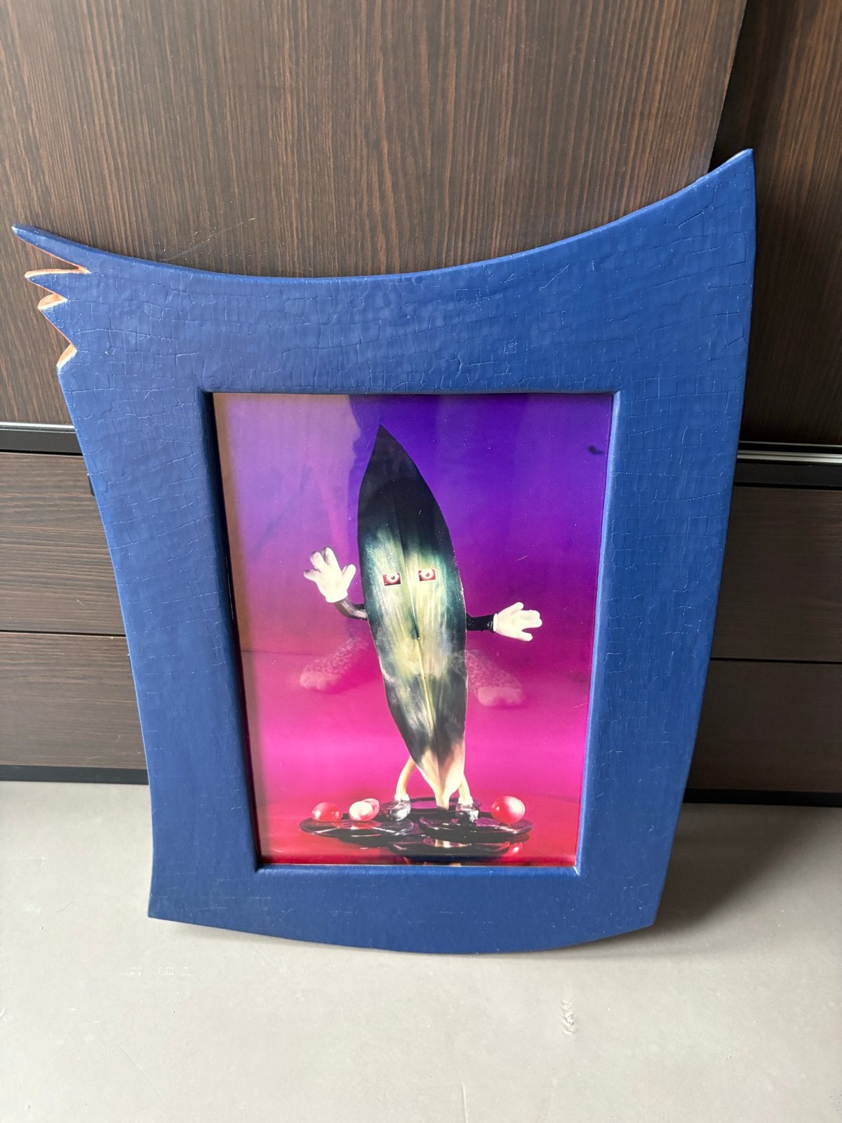Henk Tas - Eco boy (1996) - Kleurenfoto in lijst, Antiek en Kunst, Ophalen, Foto, Fotografie, Ingelijst