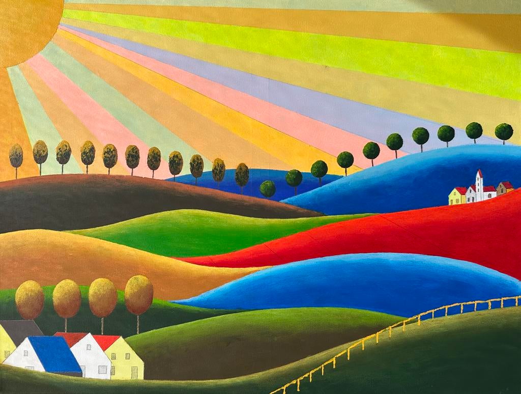 Schilderij 80 x 60, Ophalen of Verzenden