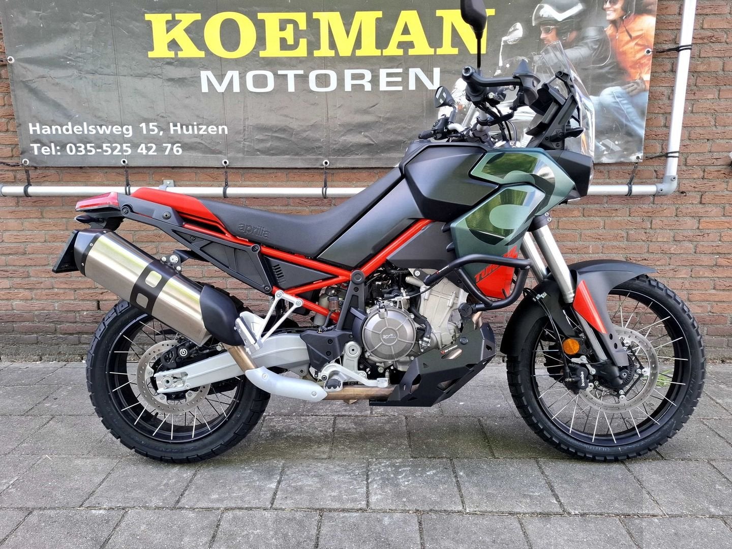 APRILIA TUAREG 600 (bj 2025) 2649 KM Quick shifter garantie, Motoren, Motoren | Aprilia, 2 cilinders, Motorrijbewijs A, Bedrijf