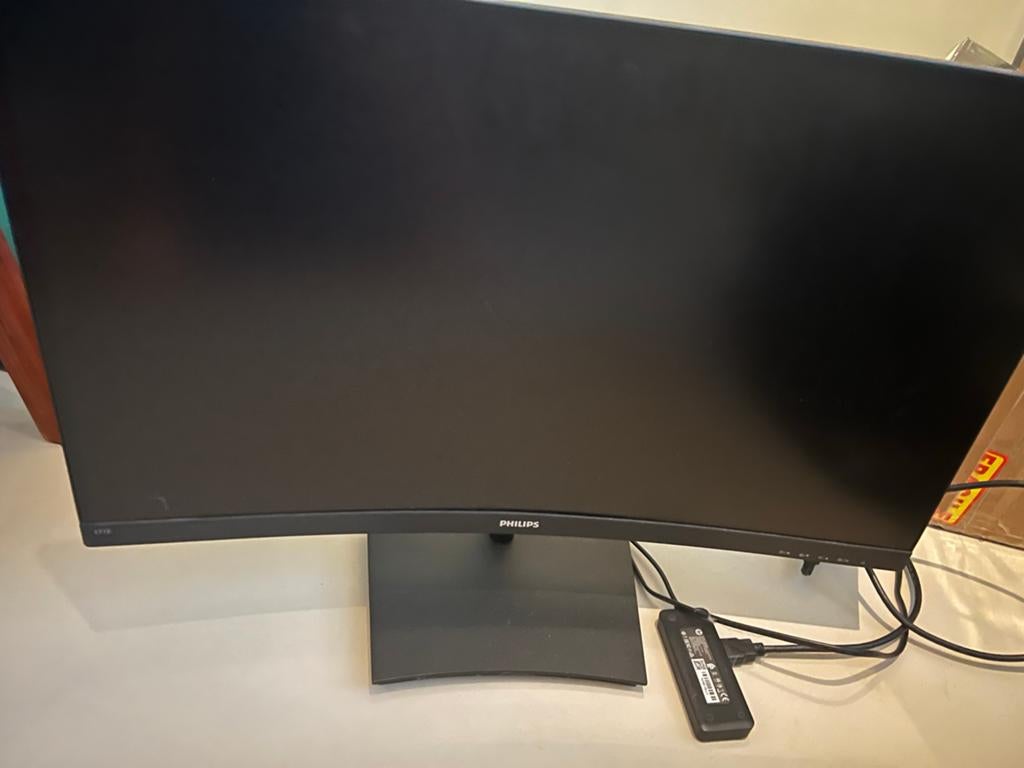 Philips 27" Curved Monitor 271E1SCA - Zo goed als nieuw, Computers en Software, Monitoren, Ophalen, 3 tot 5 ms, Curved, VA