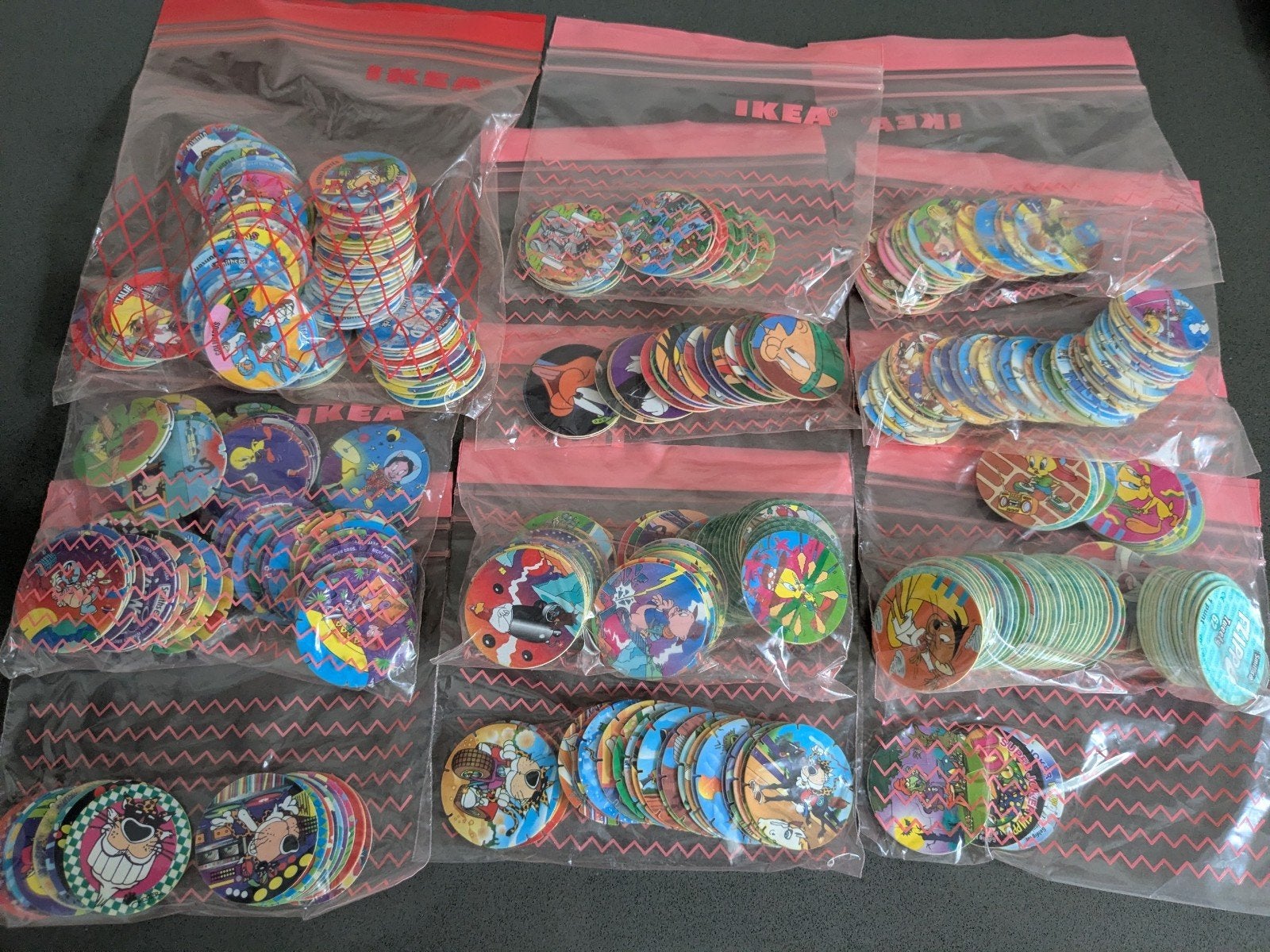 Flippo - heel veel jaren 90 flippo's!, Verzamelen, Flippo's, Ophalen of Verzenden, Adventure, Losse flippo's