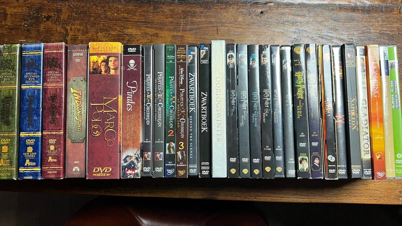 Grote collectie DVD's:, Boxset, Verzenden, Overige formaten, Actie en Avontuur