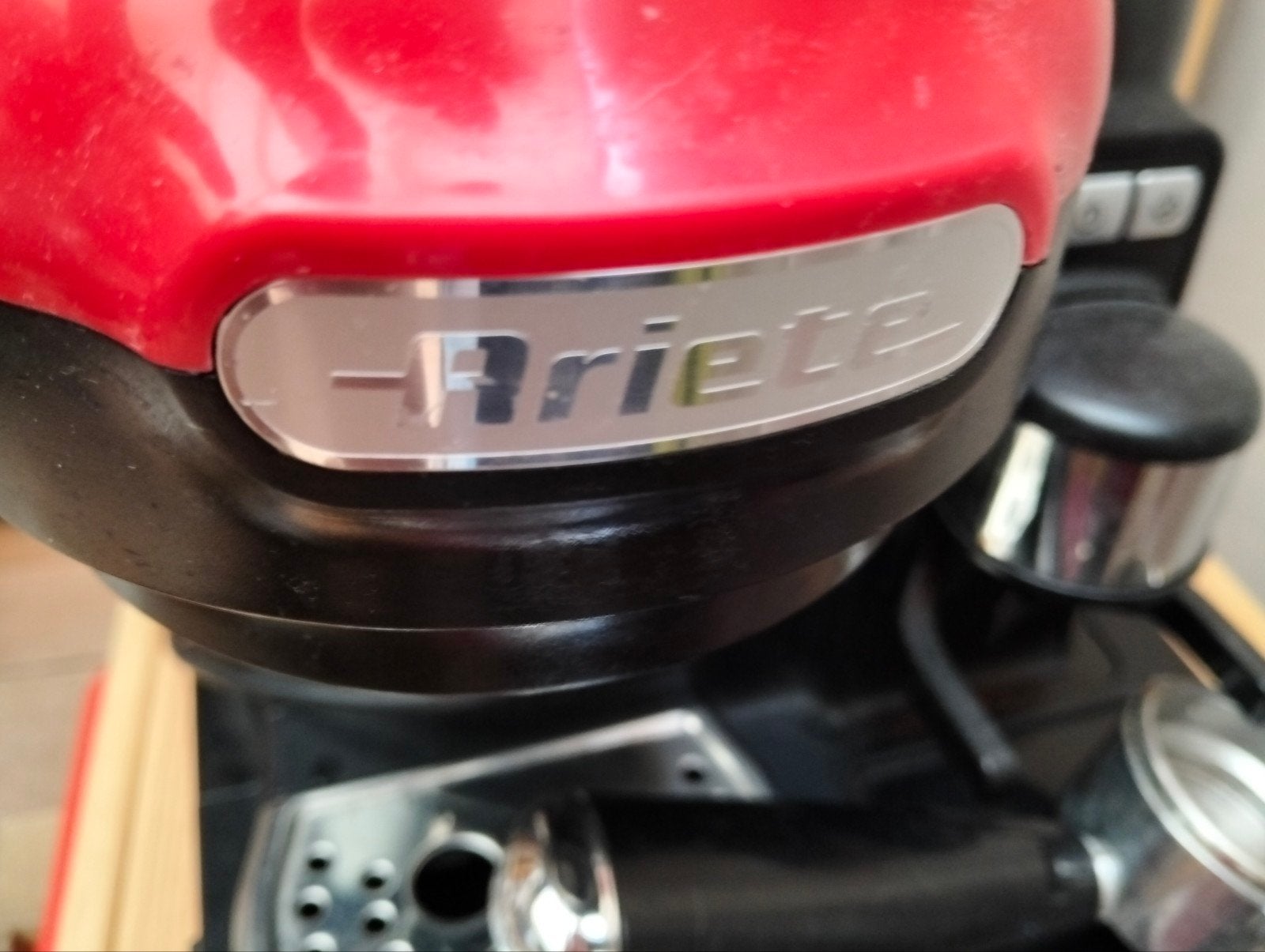 Ariete Espresso Apparaat met Geïntegreerde Koffiemolen, Gebruikt, Espresso apparaat, 1 kopje, Gemalen koffie