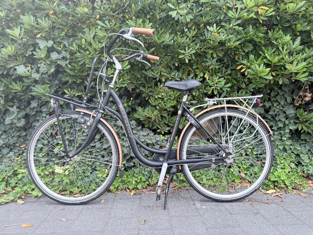 Batavus Entrada damesfiets – 3 versnellingen – rijklaar, Ophalen, Gebruikt, Velgrem, 47 tot 50 cm