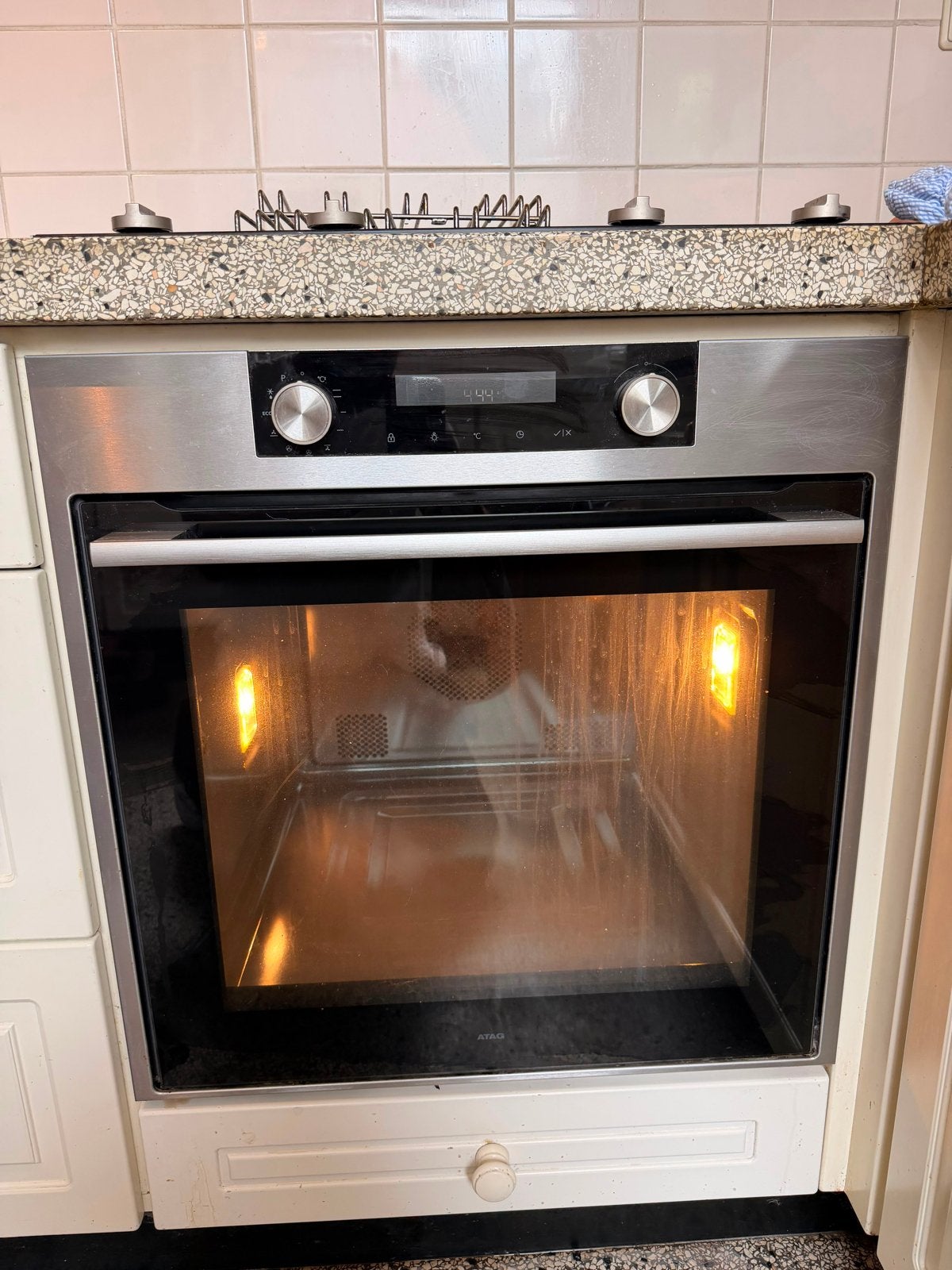 ATAG ZX6511C Inbouw Oven - 60 cm nis, Ophalen, Oven, 60 cm of meer, Zo goed als nieuw