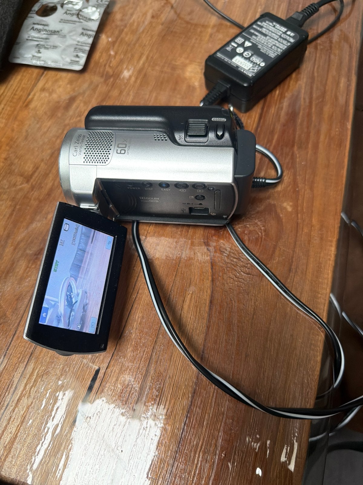 Sony Handycam DCR-SR37 HDD Camcorder 60x Optical Zoom, 20x of meer, Ophalen of Verzenden, Sony, Camera