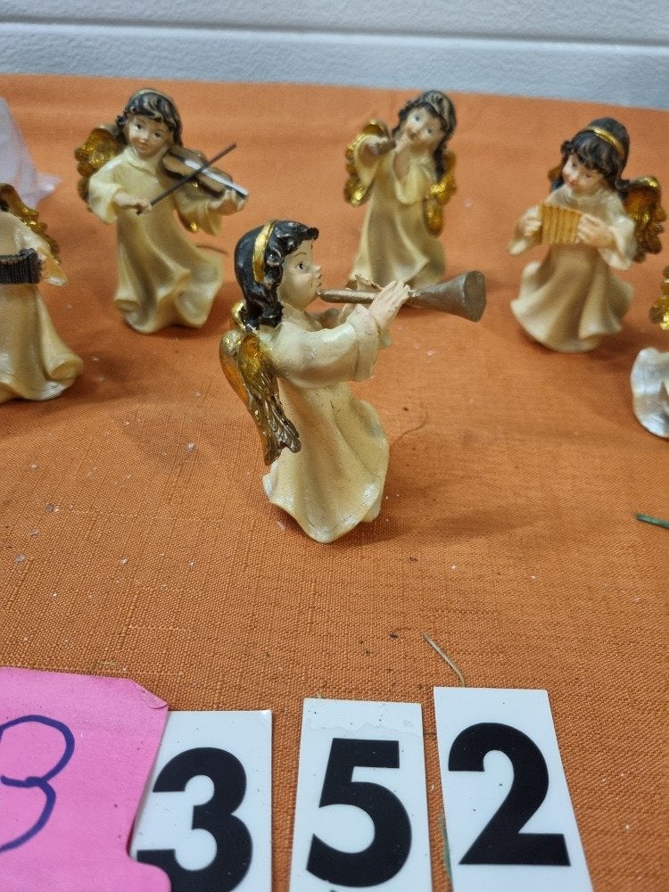 beelden engelen met muziek instrument [ b352], Diversen, Ophalen of Verzenden, 'T Olde Gre-j, Info@toldegrej.nl, Endepoelstraat 20f Didam