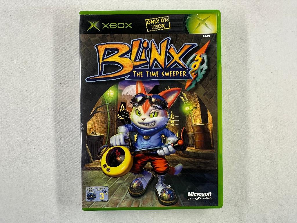 Blinx the Time Sweeper Xbox, Spelcomputers en Games, Games | Xbox Original, Avontuur en Actie, Gebruikt, 1 speler, Onbekend