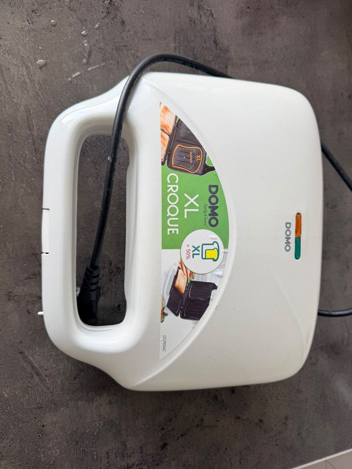 Domo XL Croque Tosti-ijzer DO9056C, Ophalen of Verzenden, Zo goed als nieuw