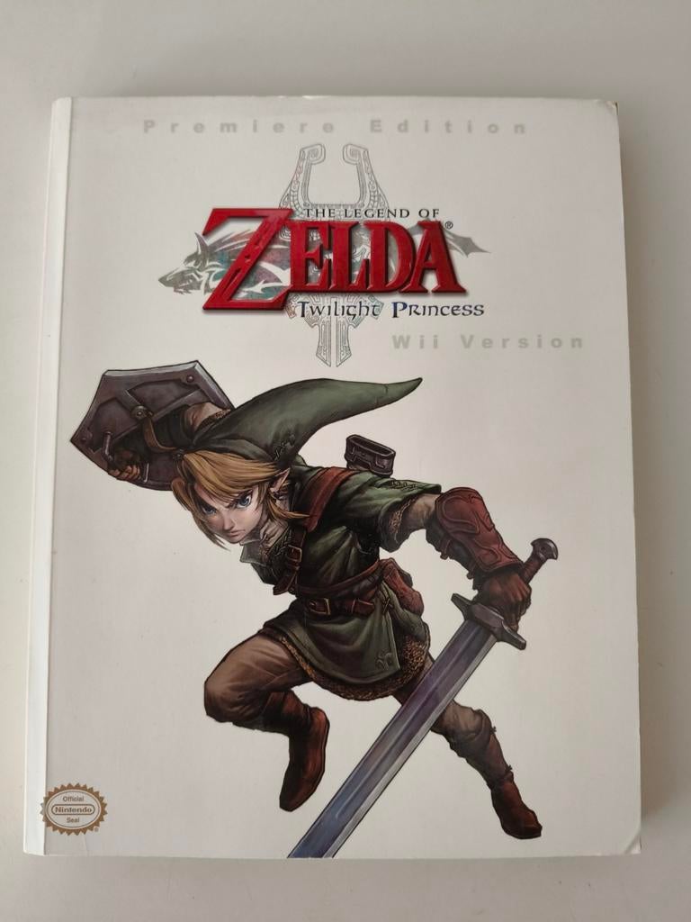 Legend of Zelda: Twilight Princess Premiere Edition + Poster, Ophalen of Verzenden, Zo goed als nieuw, Nintendo