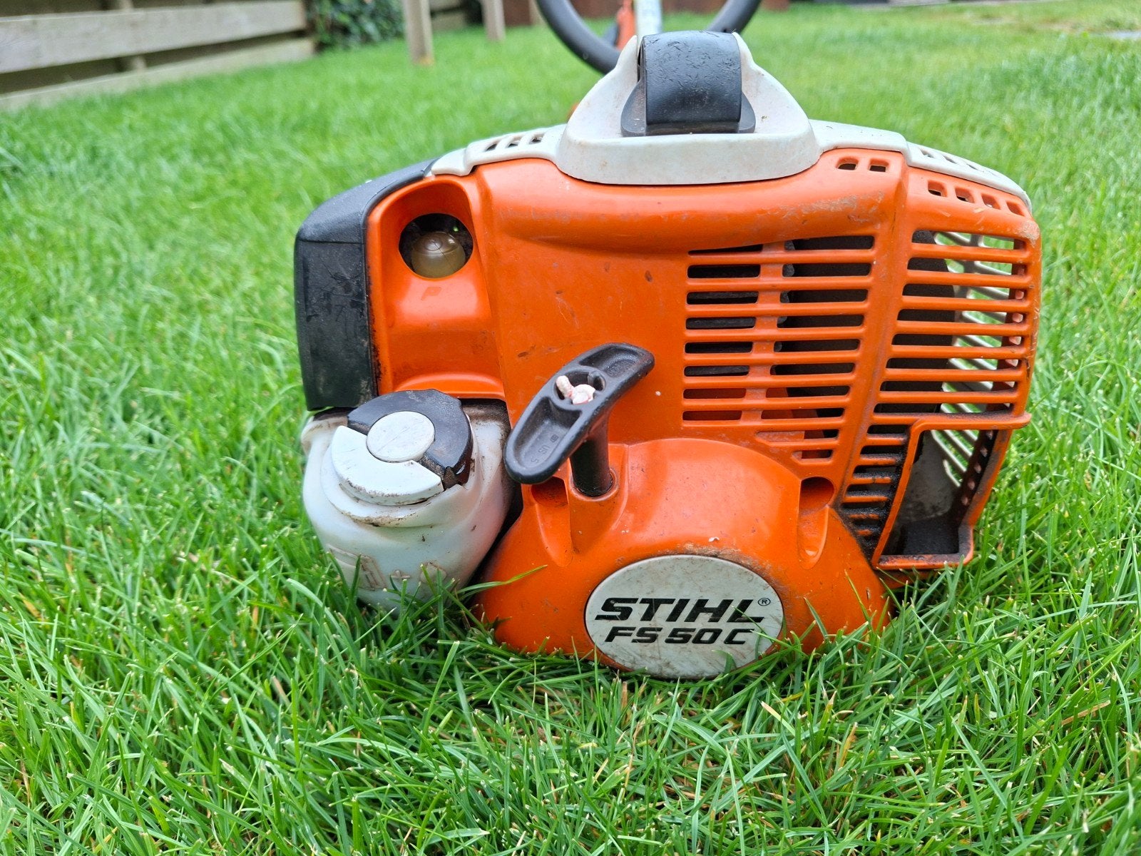 Stihl FS 50 C Benzine Bosmaaier - gebruikte, Ophalen of Verzenden, Zo goed als nieuw, 30 tot 50 cm, Stihl