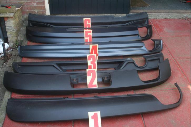 Achterbumper AUDI DIFFUSER ACHTER ONDERPLATEN, Niet ingevuld, Gebruikt, Niet ingevuld, Audi
