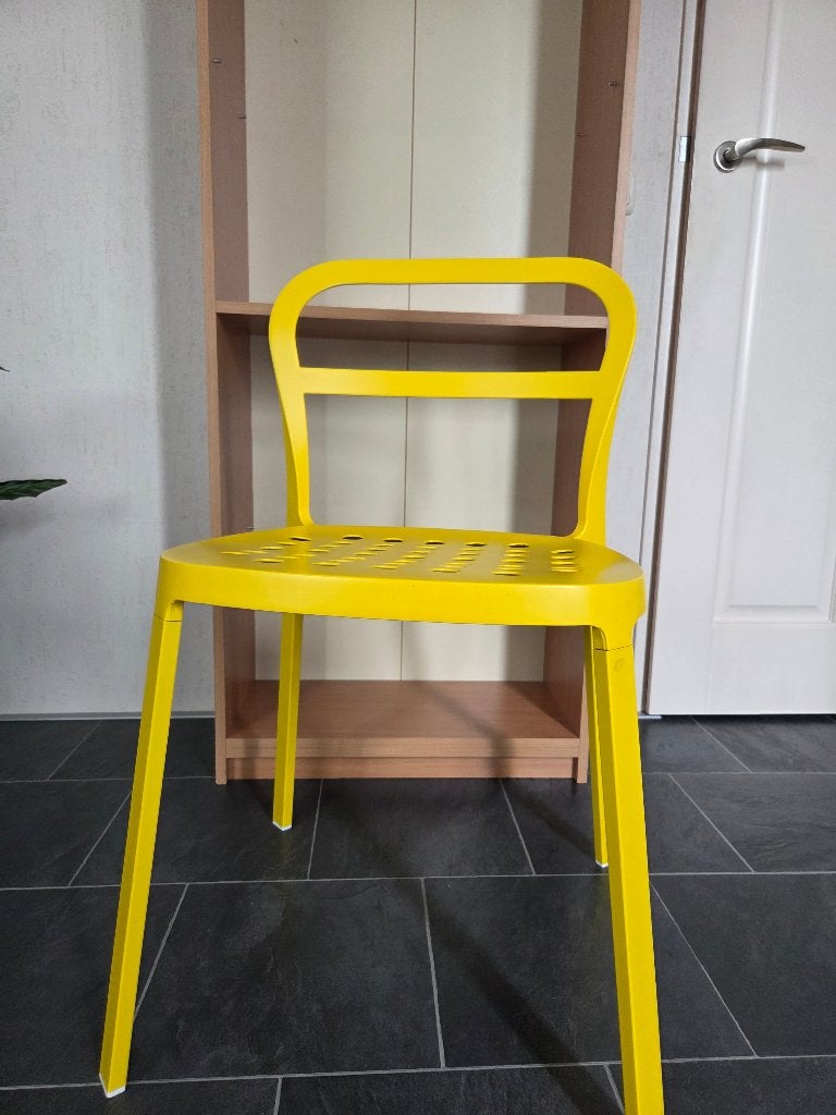 Gele Ikea stoel, Huis en Inrichting, Stoelen, Ophalen, Gebruikt, Overige kleuren, Eén