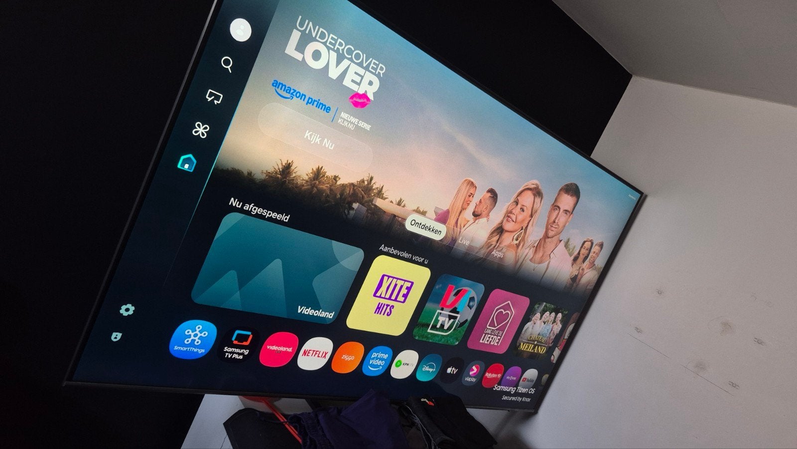 Samsung QLED Smart TV 75 inch, Ophalen, QLED, 120 Hz, Zo goed als nieuw