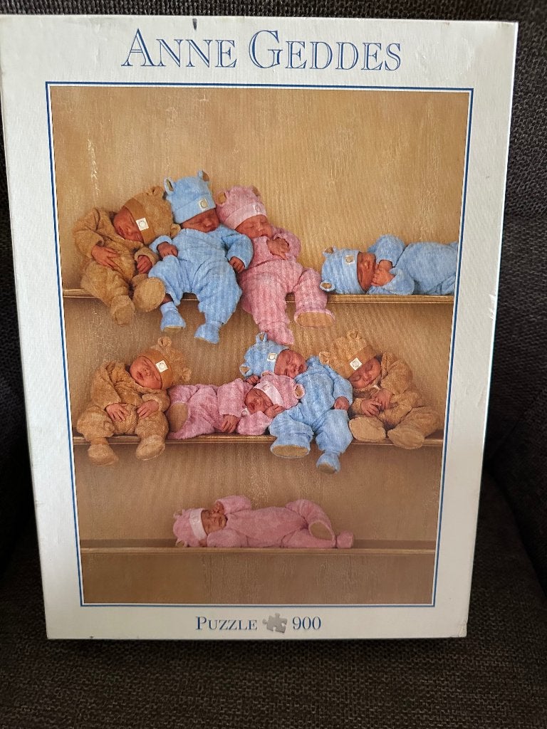 legpuzzel Anne Geddes, Ophalen of Verzenden, 500 t/m 1500 stukjes, Zo goed als nieuw, Legpuzzel