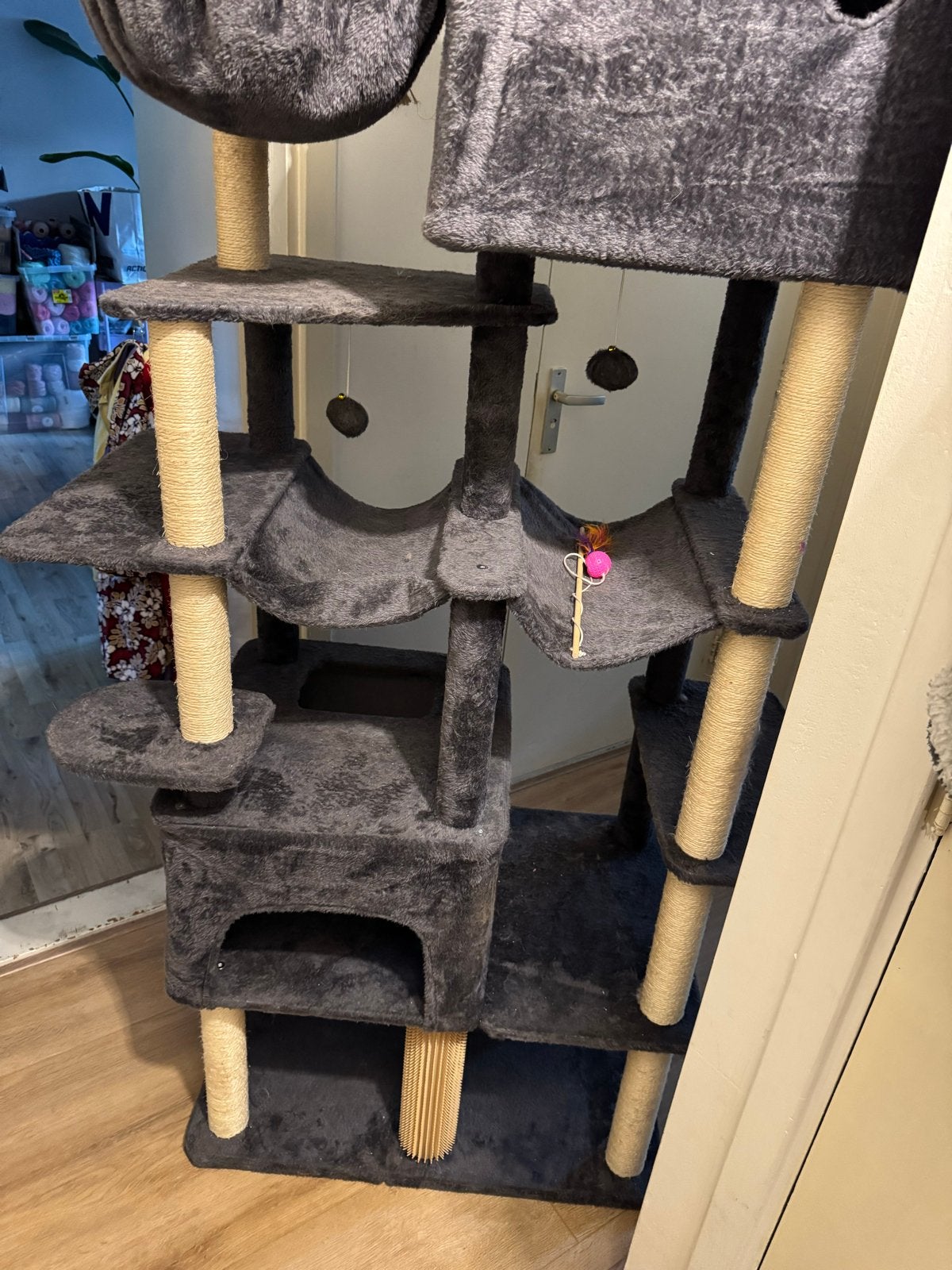 Kattenpaal, Ophalen, Gebruikt