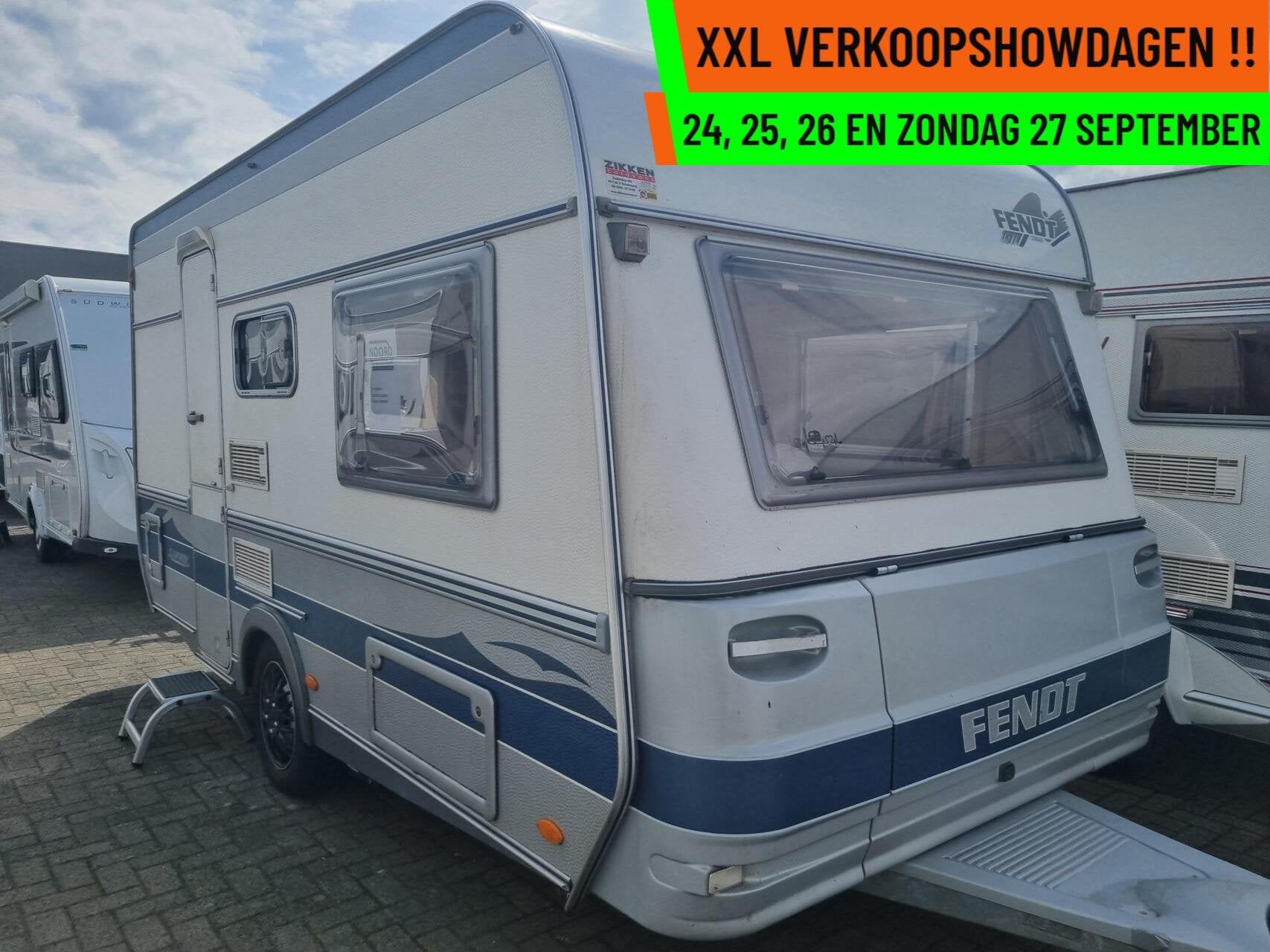 Fendt saphir - XXL VERKOOPSHOW 24,25,26 & 27 SEPT. 10-17 UUR, Caravans en Kamperen, Luifel, Bedrijf, 750 - 1000 kg, Tot en met 4