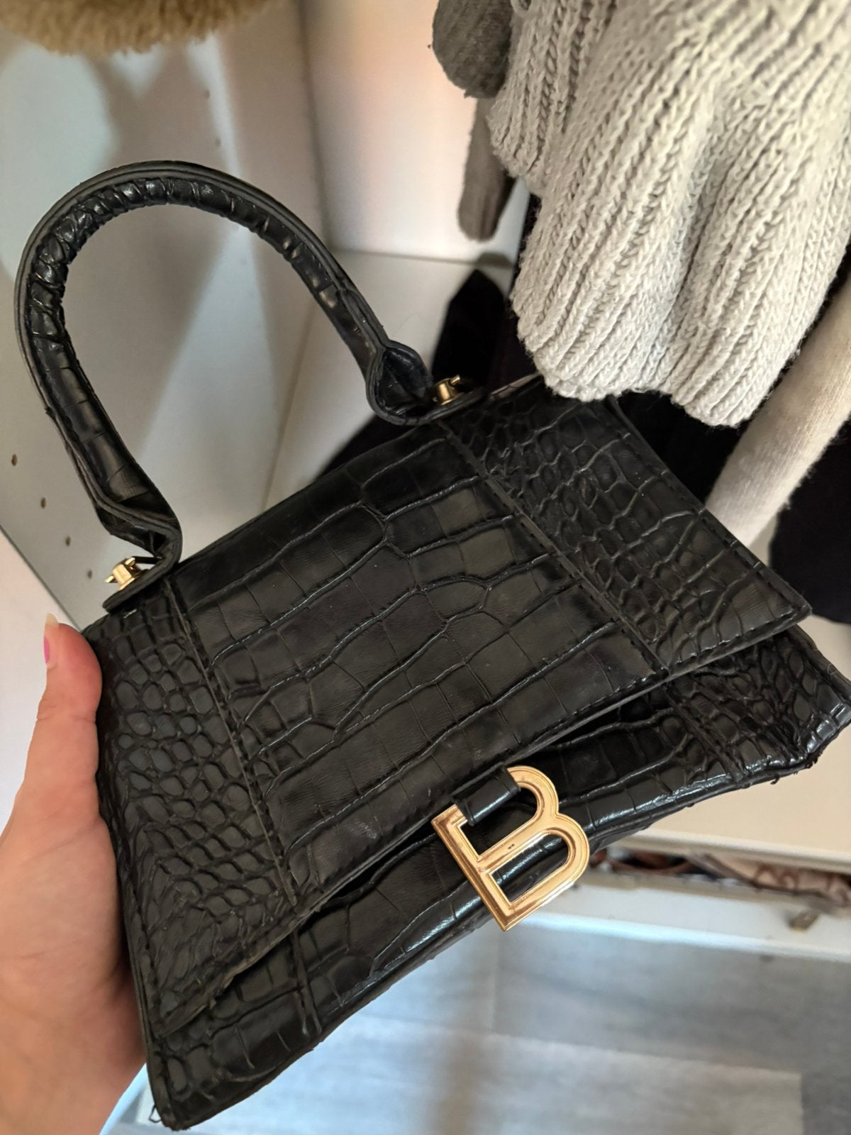Balenciaga tas, Ophalen of Verzenden, Zo goed als nieuw, Zwart, Handtas
