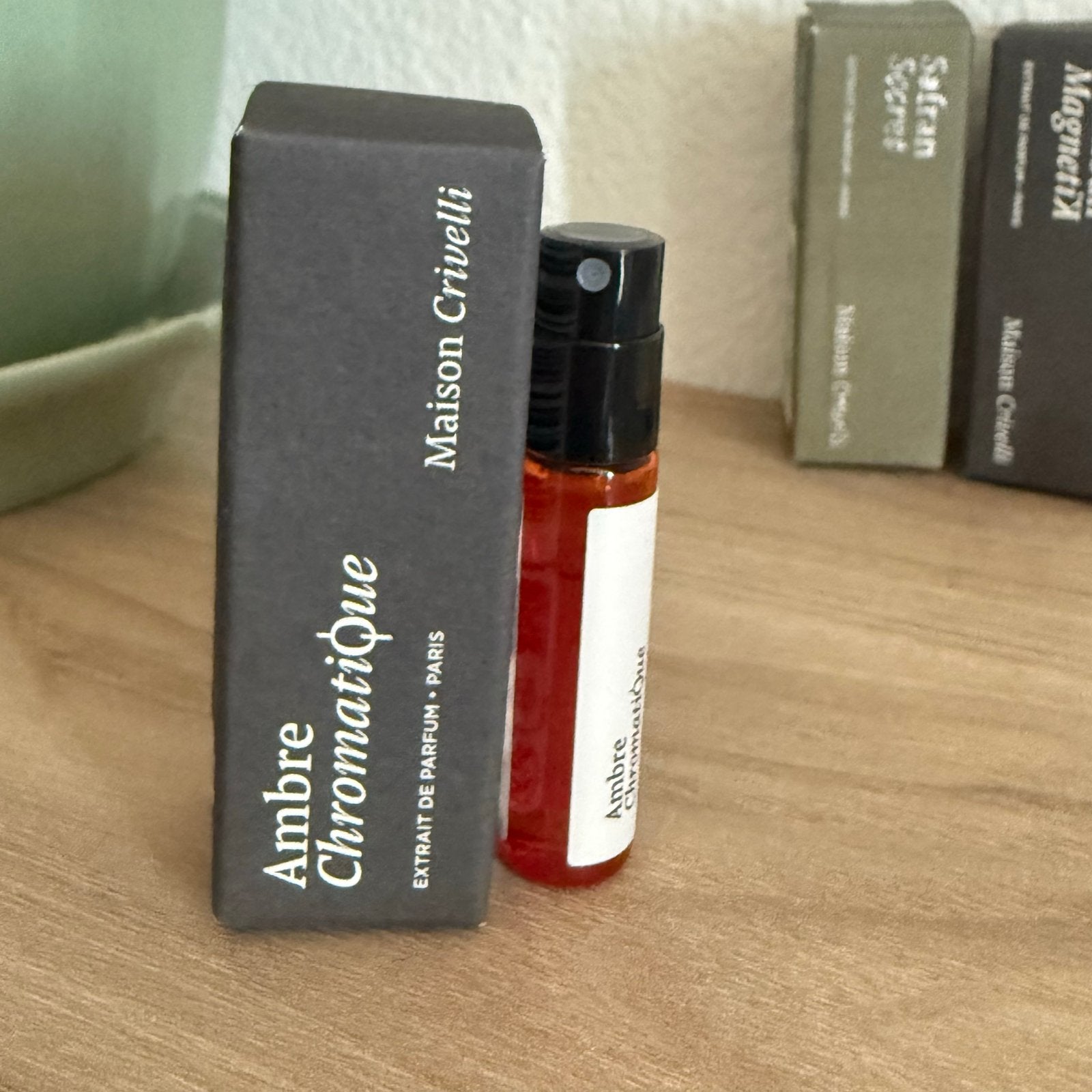 Maison Crivelli Ambre Chromatique Extrait de Parfum, Ophalen of Verzenden, Zo goed als nieuw