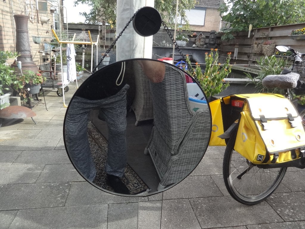 Spiegel, Minder dan 50 cm, Ophalen of Verzenden, Zo goed als nieuw, Minder dan 100 cm