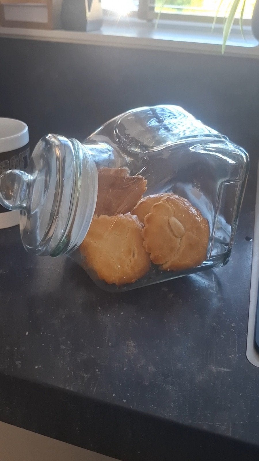 gezocht glazen snoep / voorraadpot, Ophalen of Verzenden, Zo goed als nieuw