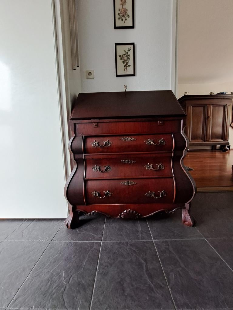 Antiek secretaire kastje, Ophalen of Verzenden