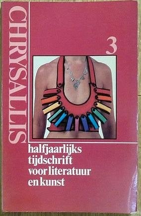 Chrysallis - halfjaarlijks tijdschrift voor literatuur en ku, Boeken, Ophalen of Verzenden, Zo goed als nieuw, Overige typen