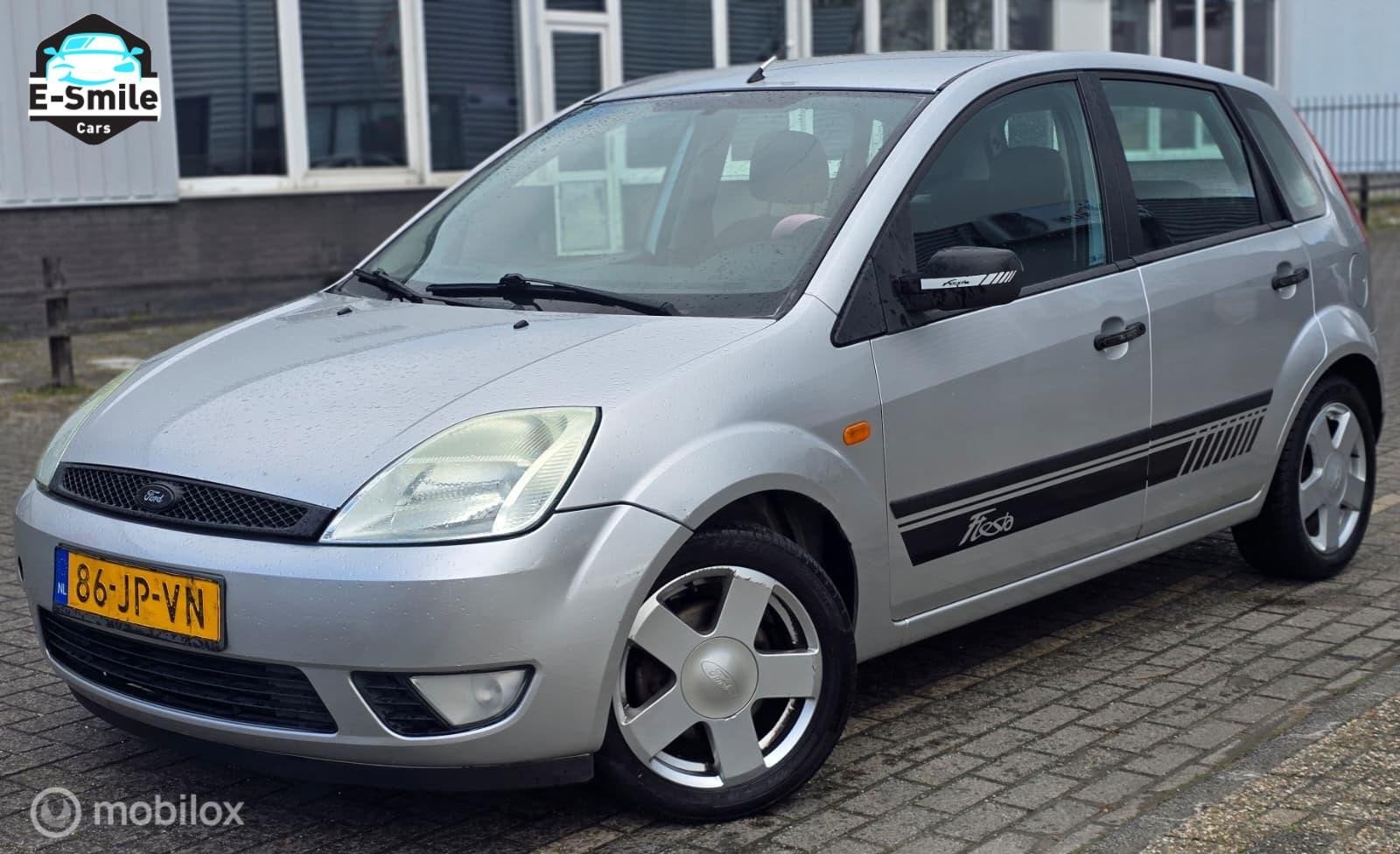 Ford Fiesta 1.4-16V First Edition/EleckRamen/Trekhaak/Airco, Auto's, Voorwielaandrijving, 15 km/l, Gebruikt, 4 cilinders