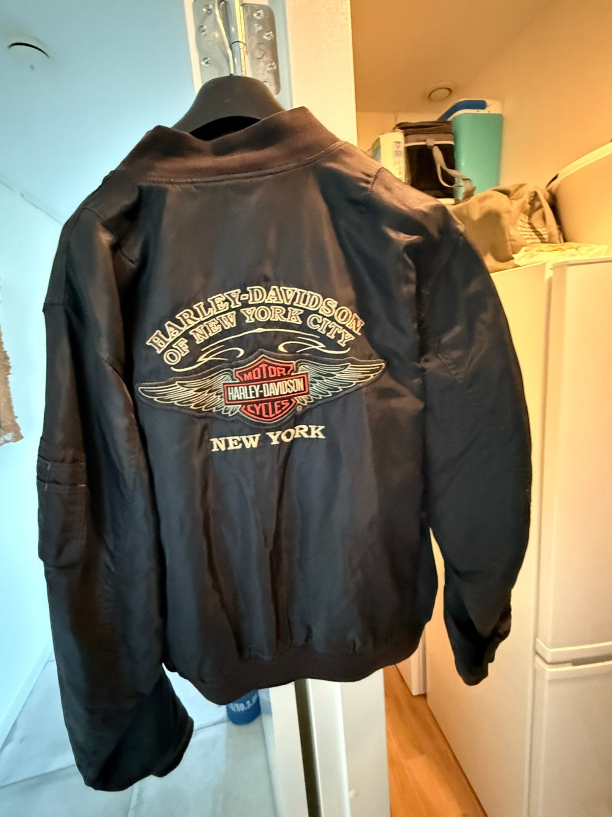 Harley Davidson Motorjack - New York Edition, Ophalen of Verzenden, Tweedehands, Heren, Jas | textiel