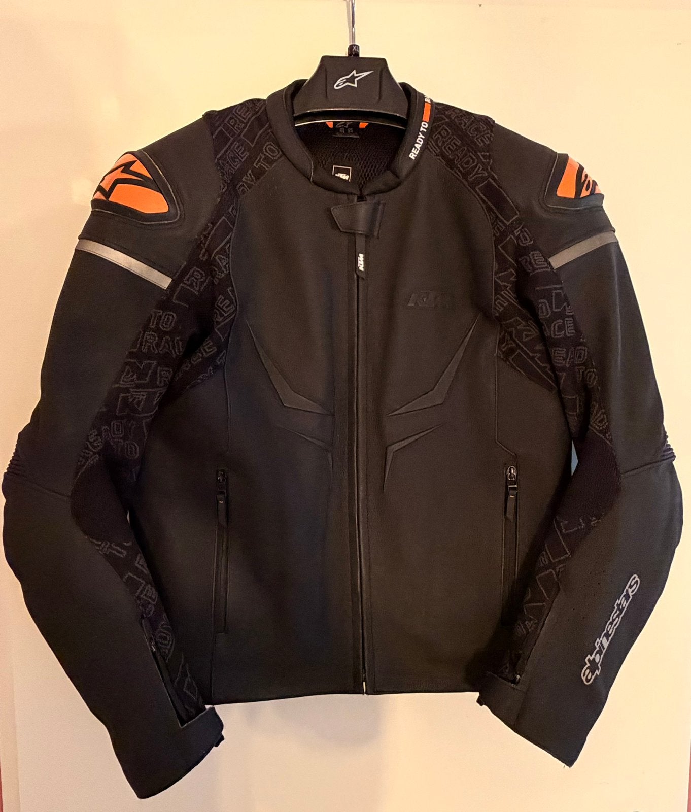 KTM Alpinestars Helical leren motorjas maat 54 XL Nieuwstaat, Motoren, Kleding | Motorkleding, Ophalen of Verzenden, Tweedehands