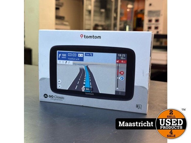 TomTom GO Classic 6" 2nd generation zgan in doos, Auto diversen, TomTom, Zo goed als nieuw, Support@tomtom.com, De Ruijterkade 154
1011 AC Amsterdam
Netherlands