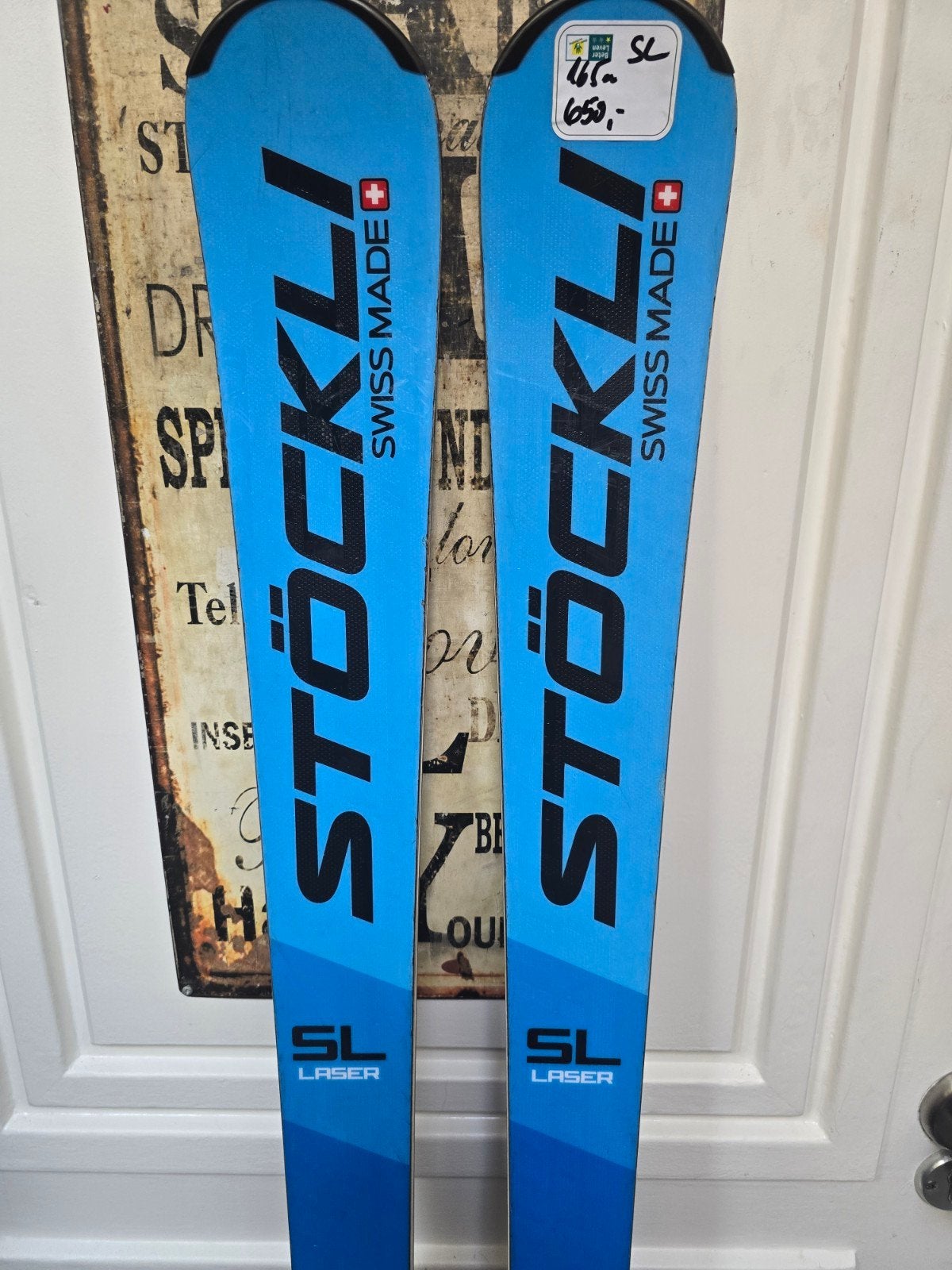 165cm STOCKLI LASER SL VOOR KENNERS NP1600€ BEST OP WERELD, Sport en Fitness, Skiën en Langlaufen, Overige merken, 160 tot 180 cm