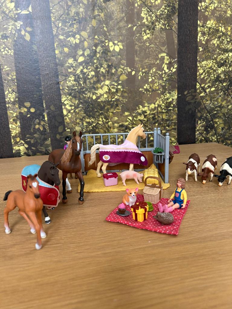 Schleich paarden, Verzamelen, Speelgoed, Ophalen of Verzenden, Zo goed als nieuw