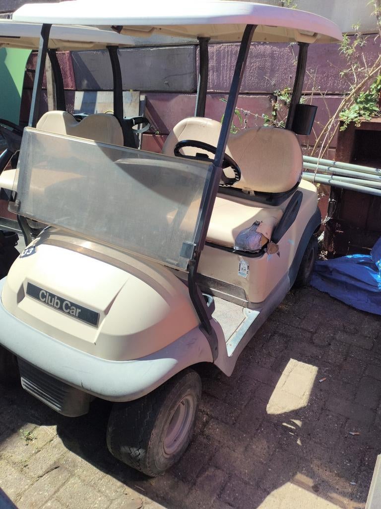 Golfkar clubcar inruil, Sport en Fitness, Golf, Ophalen, Gebruikt, Golfkar