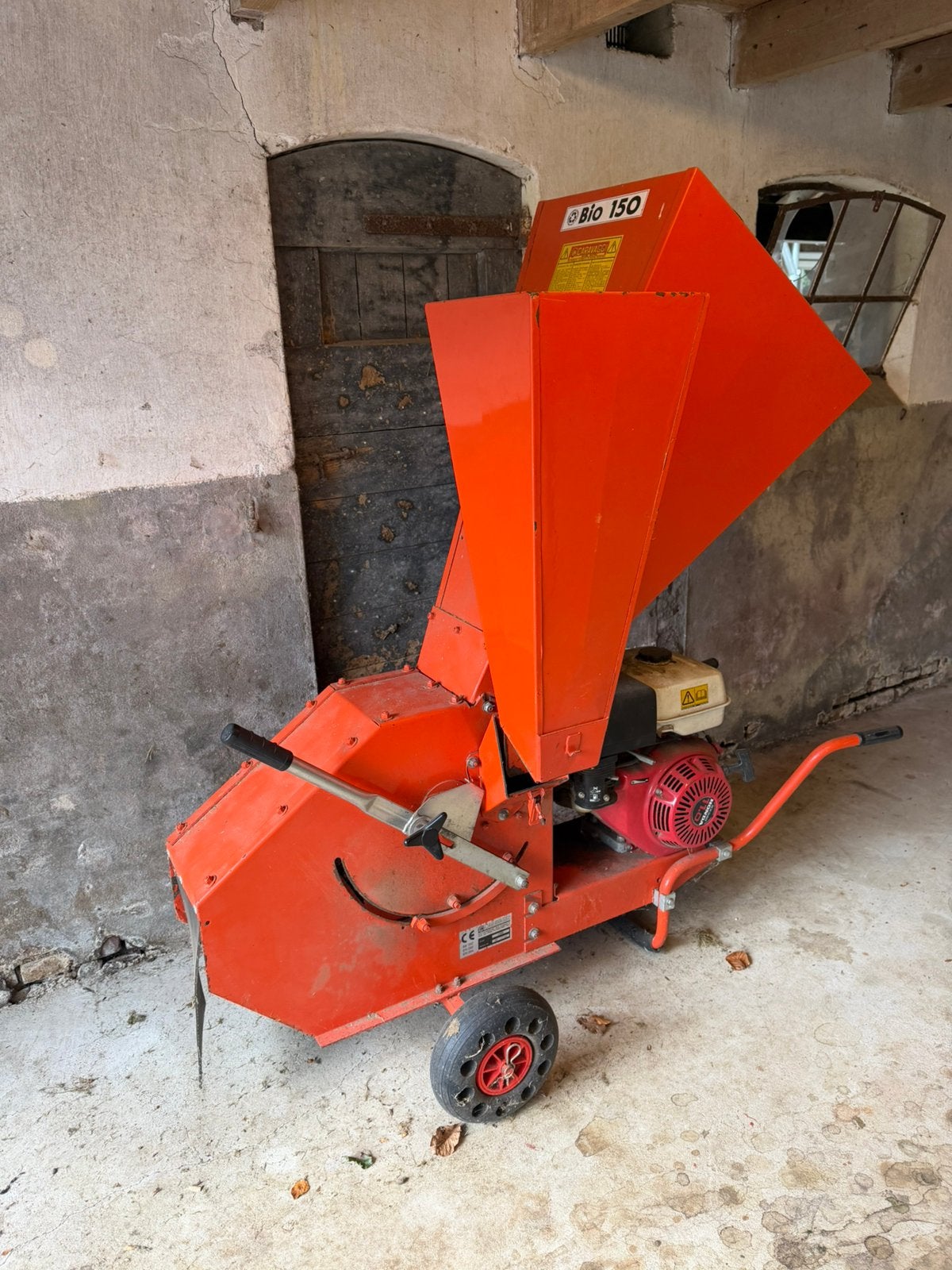 Caravaggi BIO 150 hakselaar – Honda GX340 11 pk, Tuin en Terras, Ophalen, Gebruikt