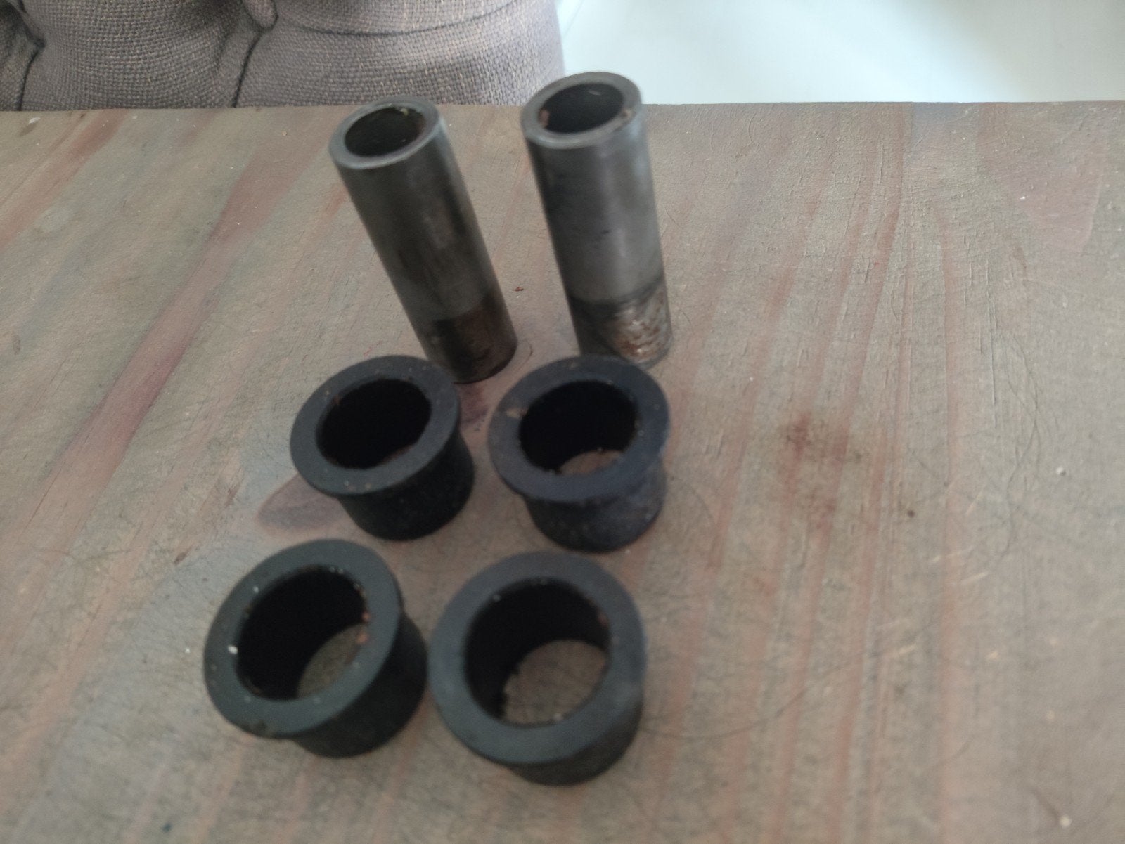 Achterbrug bussen set Honda CB400 / CM400 / CB450 / CM450, Ophalen of Verzenden, Gebruikt