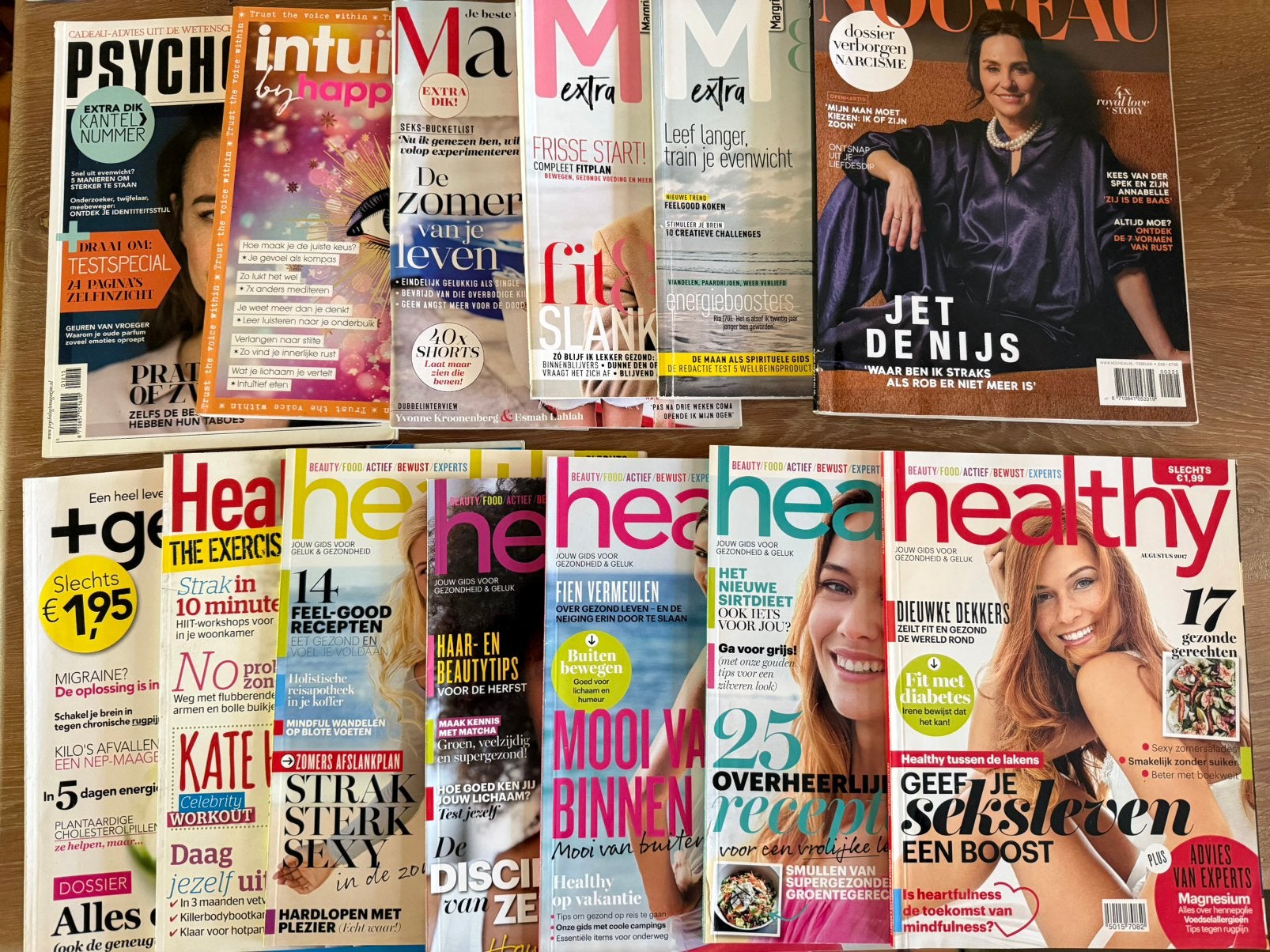 30 verschillende tijdschriften, Boeken, Ophalen, Gelezen