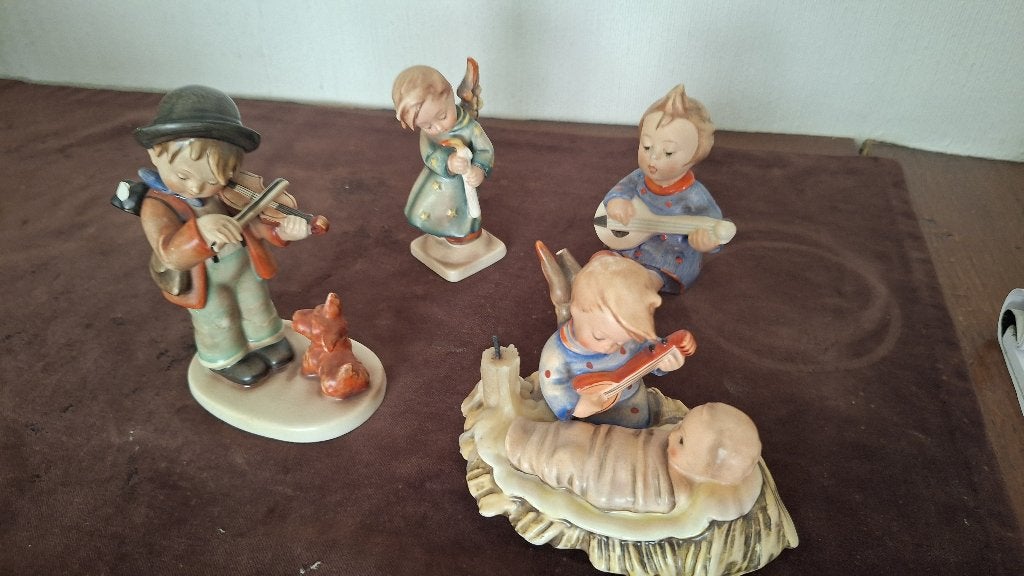 Vintage Hummel Beeldjes - Set van 4, Ophalen of Verzenden, Gebruikt, Hummel