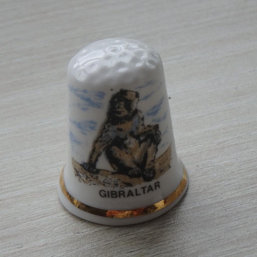 vingerhoedjes Gibraltar, Griekenland, Verzamelen, Vingerhoedjes, Ophalen of Verzenden, Zo goed als nieuw