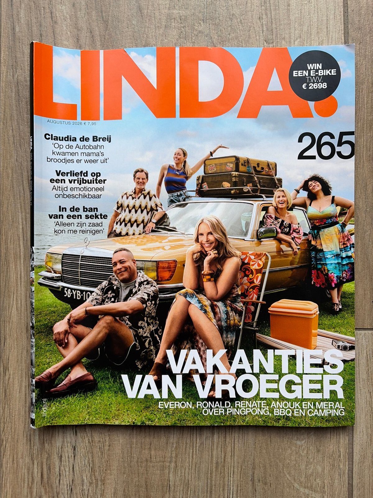 LINDA. Magazine Augustus 2026 - Vakanties van Vroeger, Ophalen of Verzenden, Gelezen, Glossy