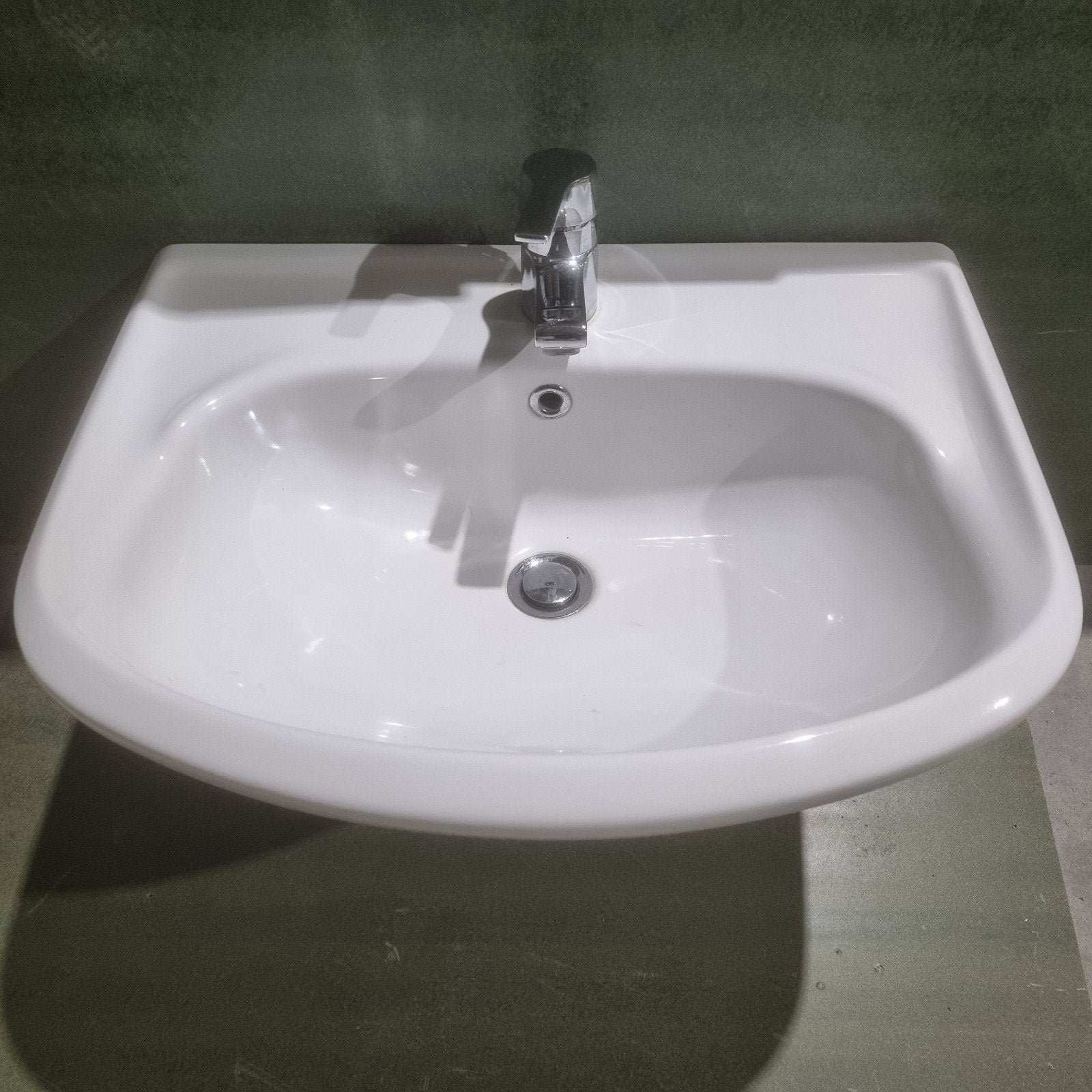 Sphinx wastafel incl.  Grohe mengkraan, Minder dan 100 cm, Wasbak of Wastafel, 25 tot 50 cm, 50 tot 100 cm