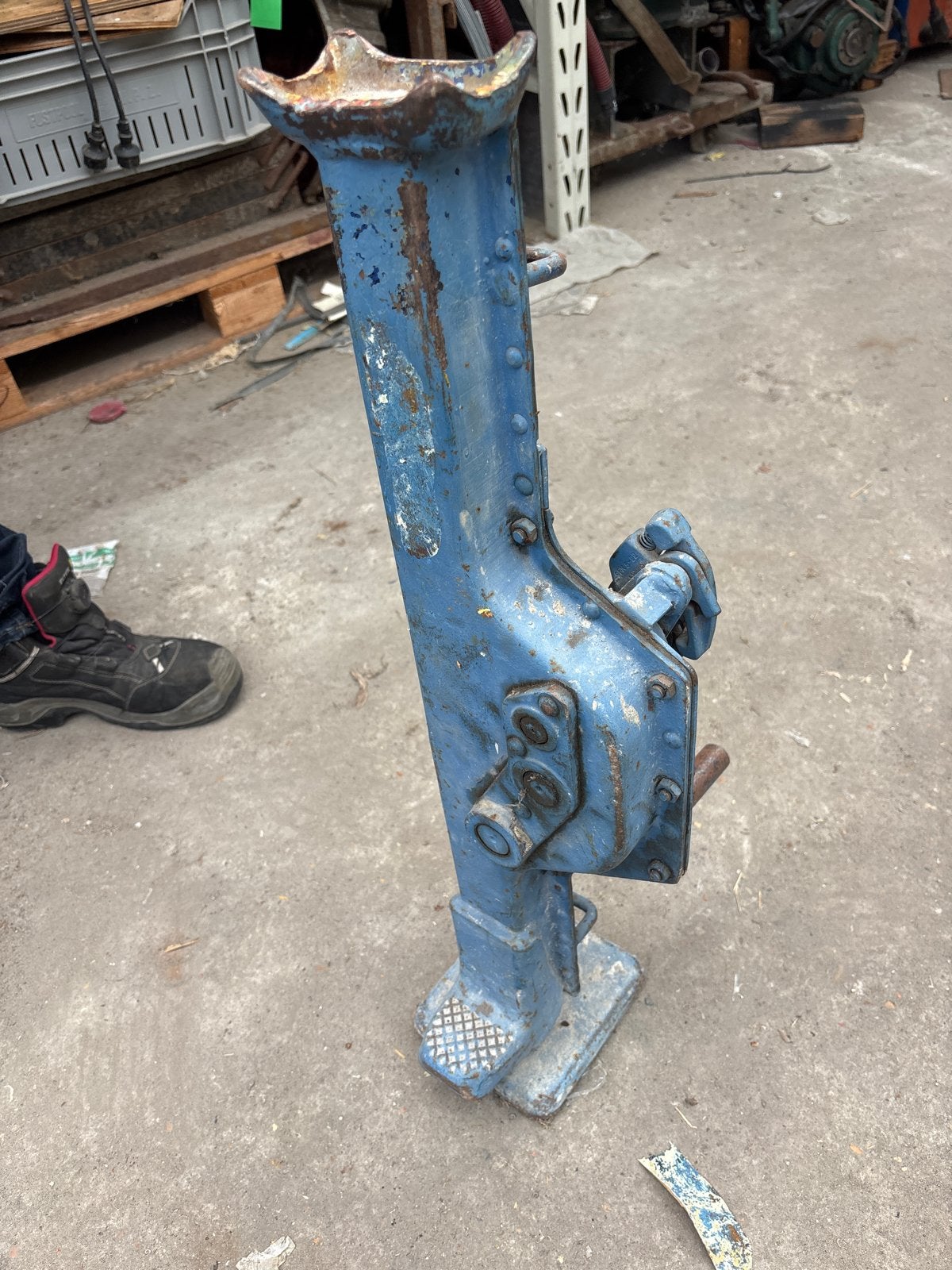 Robuuste mechanische krik - Gebruikt 5 ton, Ophalen, Gebruikt, Mechanisch, Schaarkrik