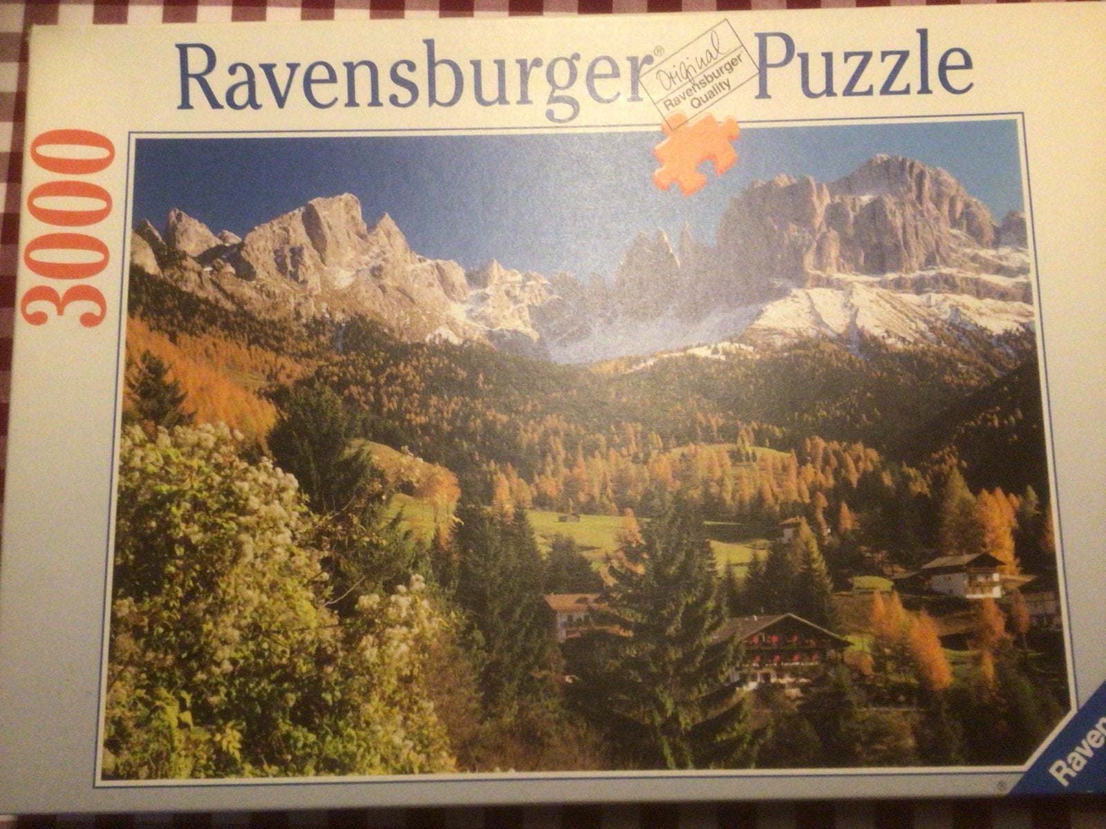 Ravensburger Legpuzzel 3000 stukjes - Dolomieten, Ophalen of Verzenden, Meer dan 1500 stukjes, Gebruikt, Legpuzzel