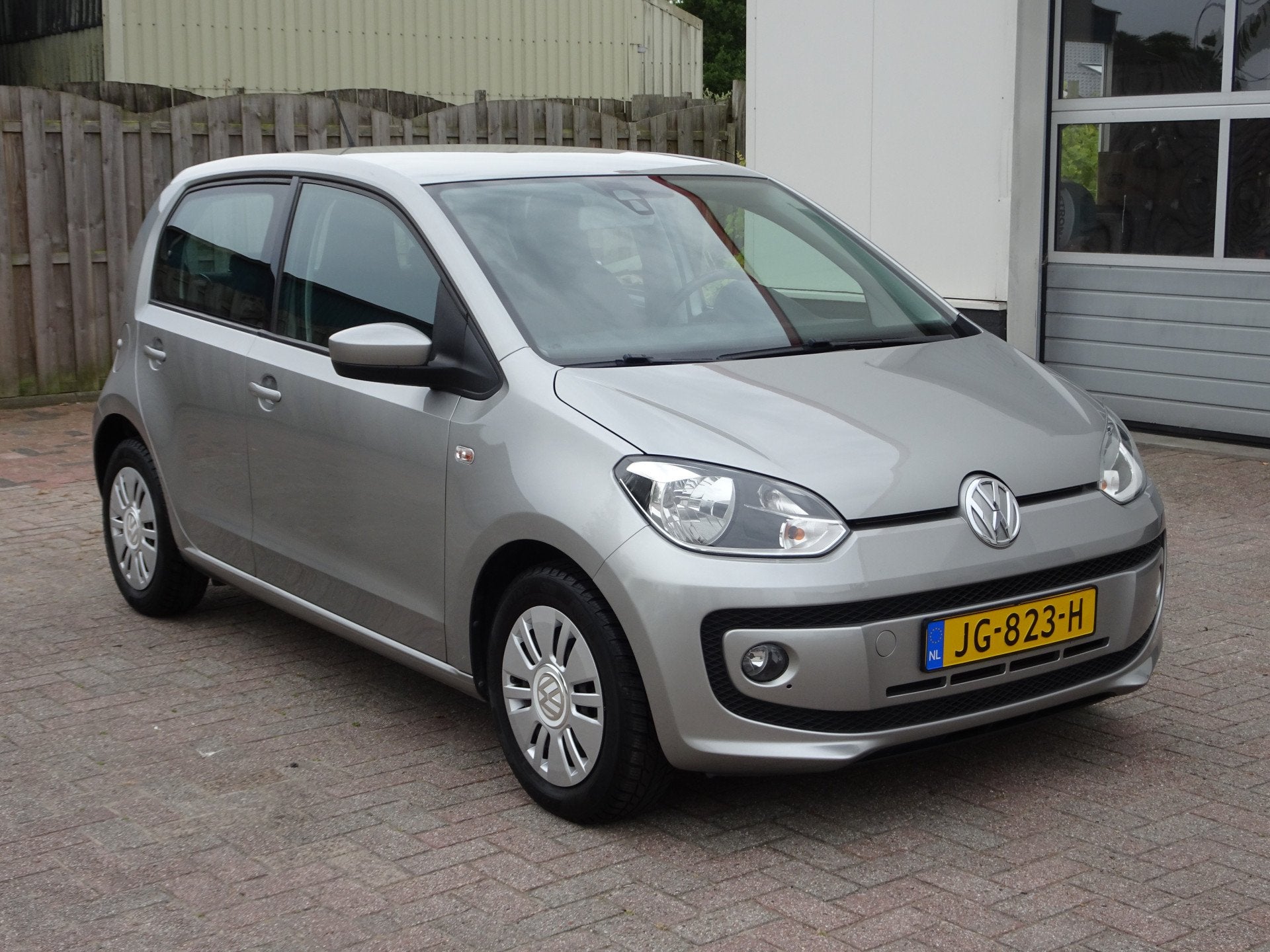 Volkswagen up! 1.0 move up! BlueMotion Airco, cruise control, Stof, Gebruikt, Origineel Nederlands, Bedrijf