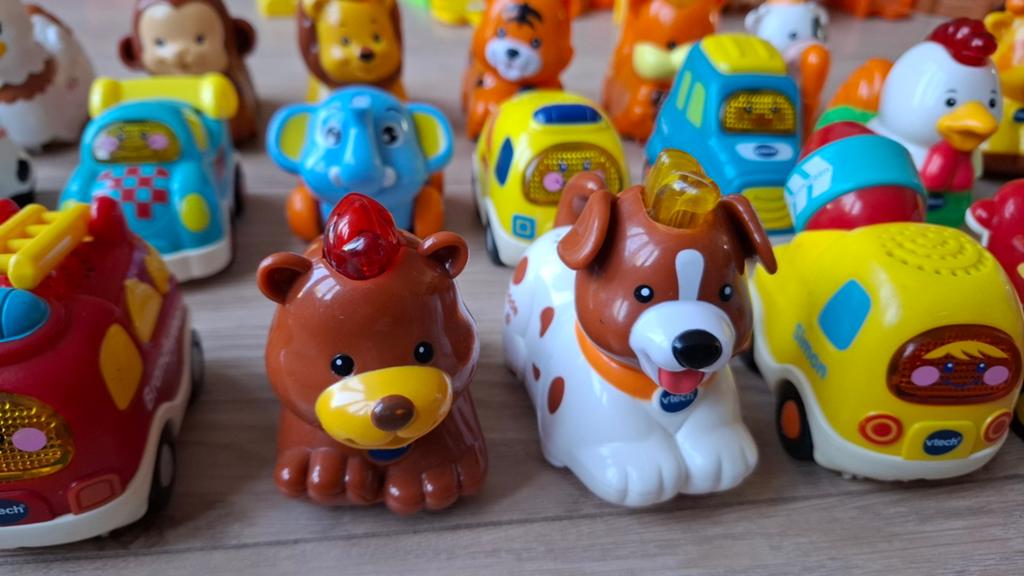VTech auto's dieren en baan, Ophalen, Gebruikt