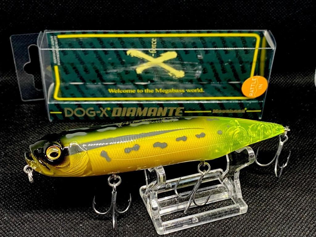 Megabass Dog-X Diamante, Watersport en Boten, Hengelsport | Roofvissen, Nieuw, Overige typen, Ophalen of Verzenden