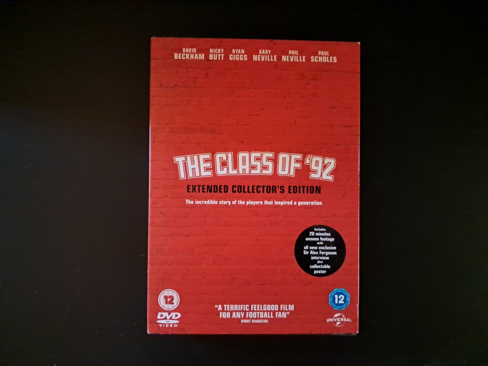 DVD The Class of '92 (David Beckham/ €9,5 inclusief verzend), Engels, Verzenden, Voetbal, Engels
