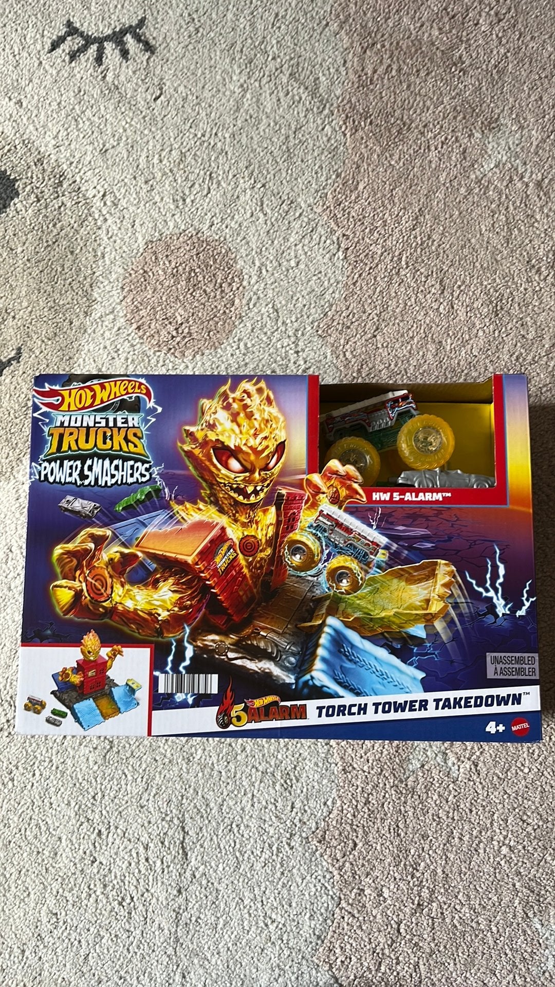 Hot Wheels Monster trucks power smashers, Ophalen of Verzenden, Nieuw, Jongen of Meisje