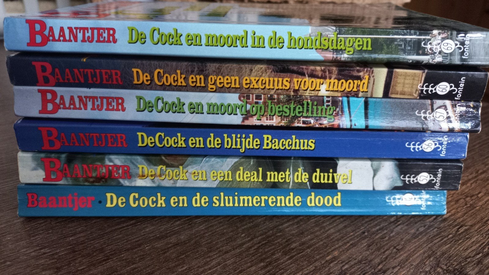 Baantjer boeken - De Cock serie - Zeer nette staat, Ophalen of Verzenden, Zo goed als nieuw, A.C. Baantjer